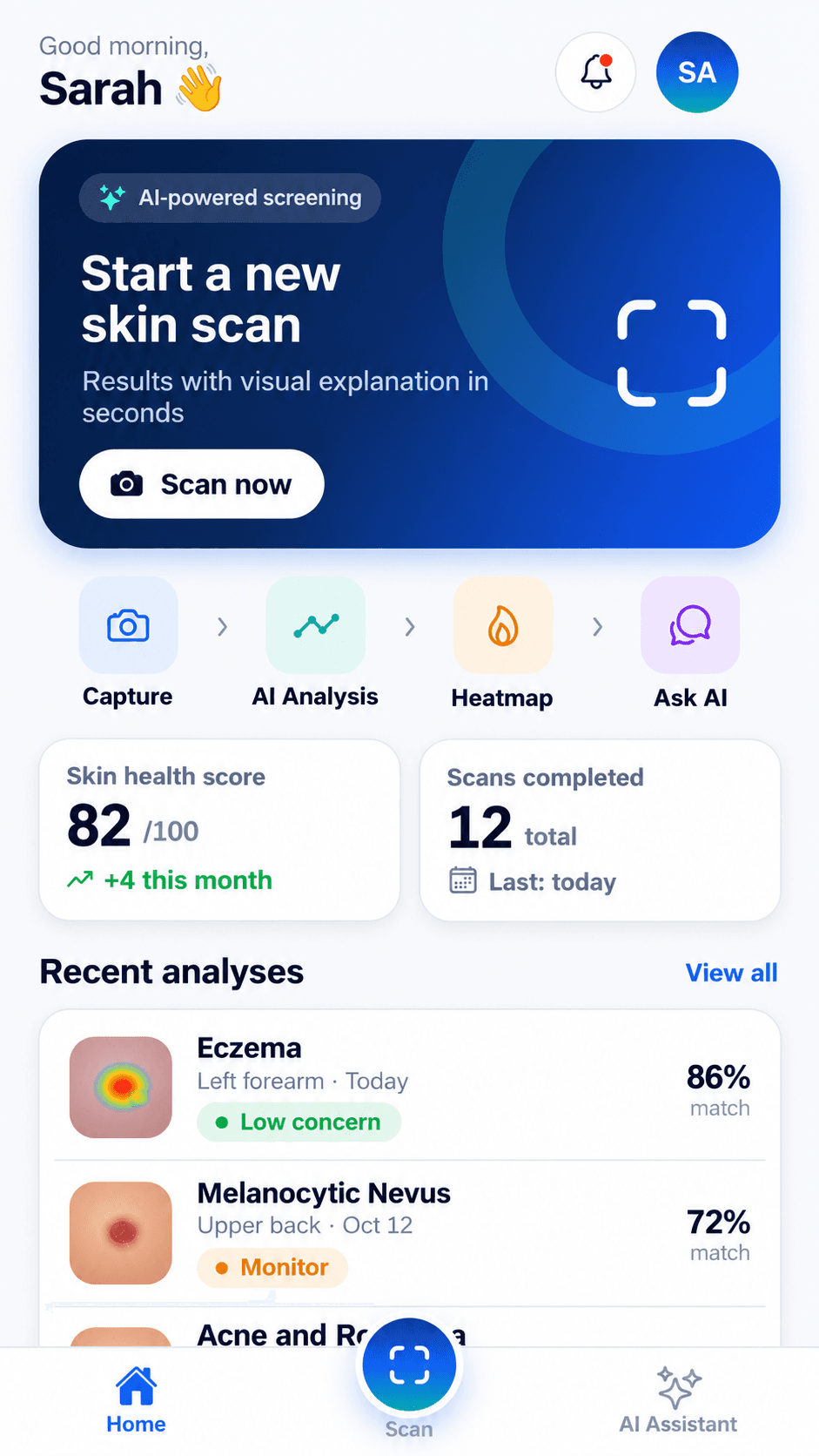 SkinClin website